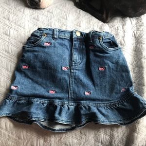 Whale Denim skirt  🐝5/$25🐝